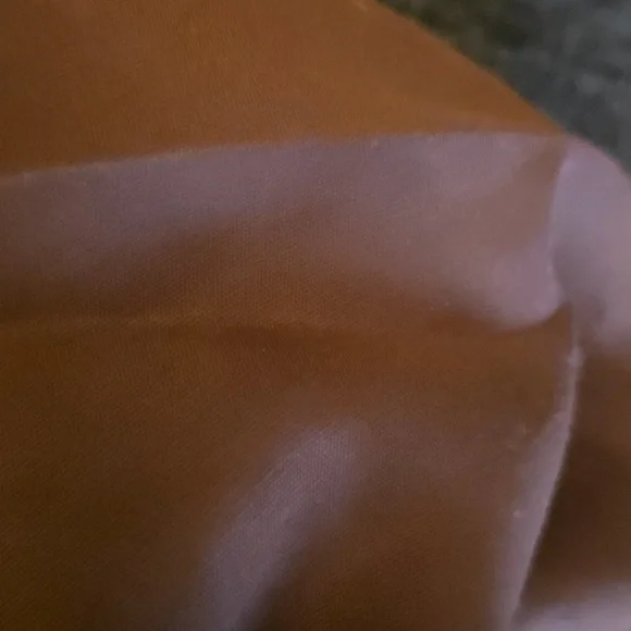 Plum Two-Tone Shoulder Bag – Brown & Black Faux Leather –approx 15x10x5 - Picture 7 of 10